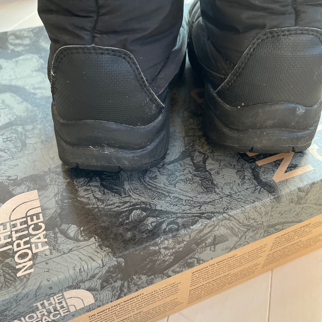 THE NORTH FACE(ザノースフェイス)の3838様専用　ノースフェイス　ヌプシブーツ  19センチ　ブラック キッズ/ベビー/マタニティのキッズ靴/シューズ(15cm~)(ブーツ)の商品写真