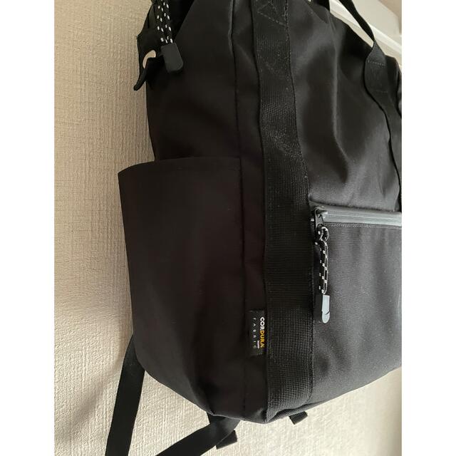 しまむら(シマムラ)のmeronpan♪様専用★プチプラのあや リュック 3点セット 黒 レディースのバッグ(リュック/バックパック)の商品写真