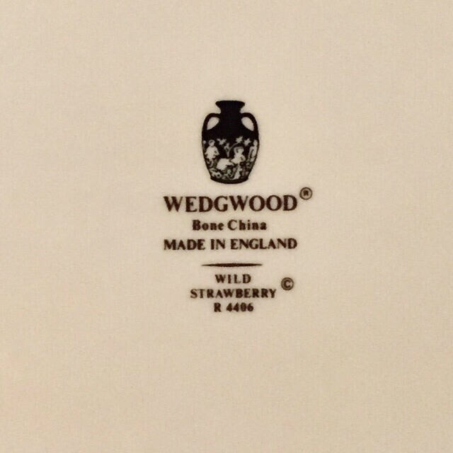 WEDGWOOD(ウェッジウッド)のWEDGWOOD ワイルドストロベリー オーバルプレート インテリア/住まい/日用品のキッチン/食器(食器)の商品写真