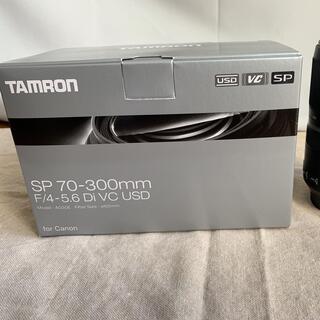 タムロン(TAMRON)の タムロンSP 70-300mm F4-5.6 Di VC USDキヤノン用(レンズ(ズーム))