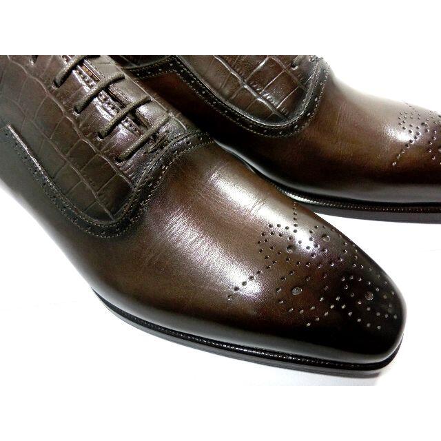 Santoni(サントーニ)の【新品◆定価5.3万◆イタリア製】CREPIN クレパン 革靴 42 27cm メンズの靴/シューズ(ドレス/ビジネス)の商品写真