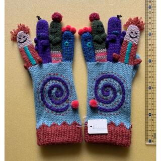 ワコール(Wacoal)の毛糸　カワイイ　手袋　　（日本製）(手袋)