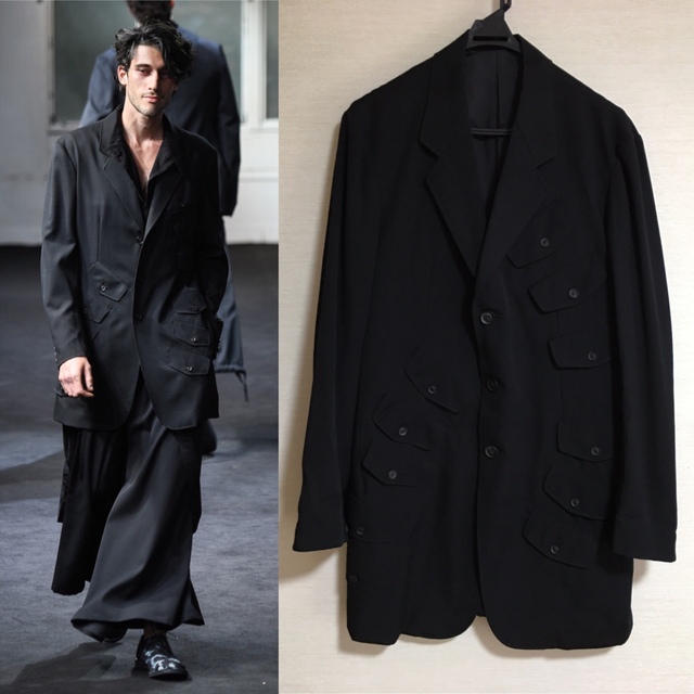 19SSコレクション Yohji Yamamoto Pour Homme JKT