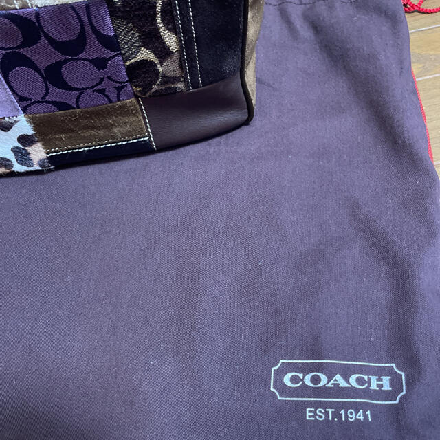 COACH コーチ バッグ　シグネチャー　パッチワーク　トート　期間限定値下げ