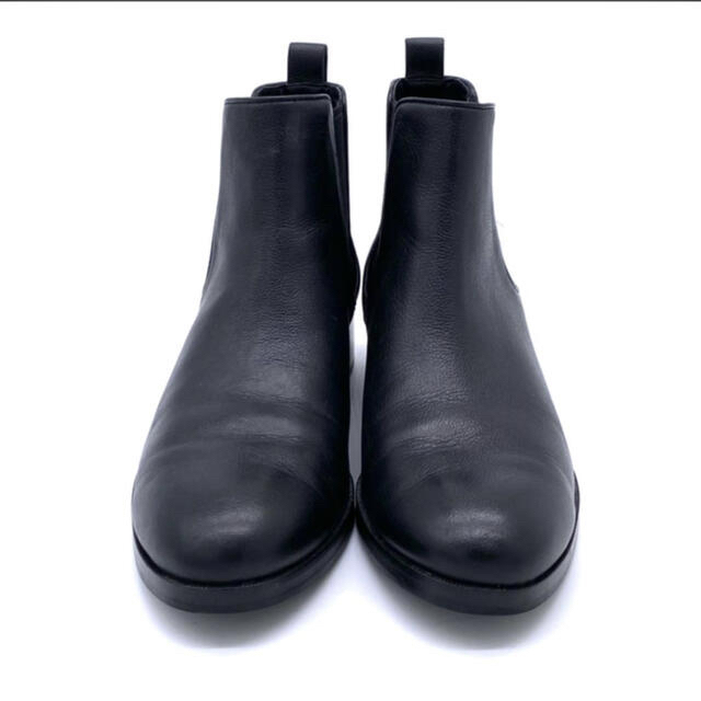 Cole Haan(コールハーン)の【美品】COLE HAAN コールハーン レザー サイドコア ブーティー  黒 レディースの靴/シューズ(ブーツ)の商品写真