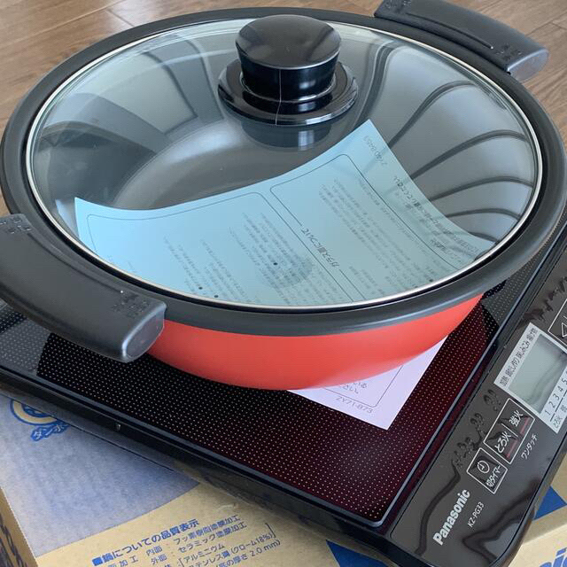 Panasonic 卓上IH調理器具(ガラスふた鍋付) | bombaytools.com