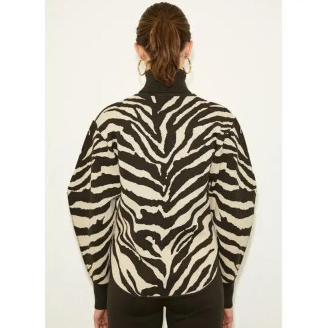 SLY(スライ)のSLY  ZEBRA MG TURTLE トップス レディースのトップス(ニット/セーター)の商品写真