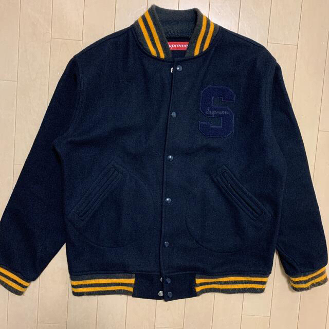 Supreme(シュプリーム)のOLD supreme S-Logo versity jacket メンズのジャケット/アウター(スタジャン)の商品写真