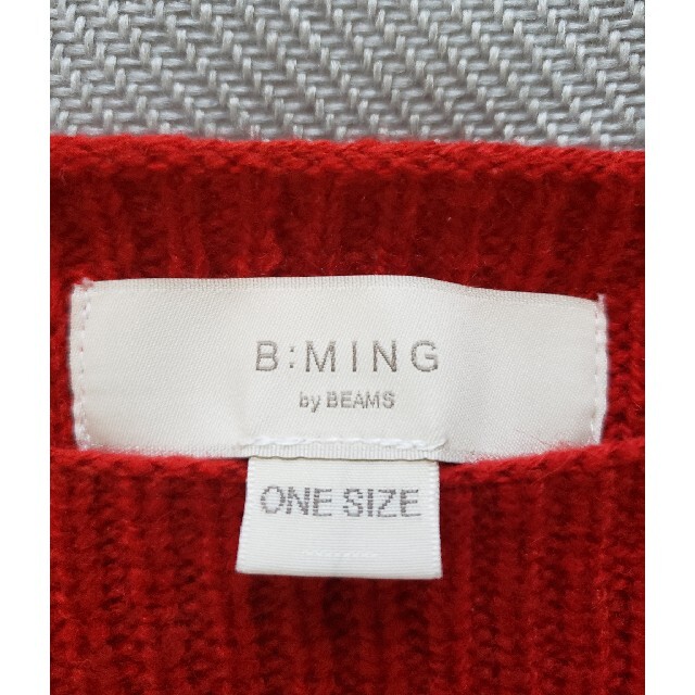 BEAMS(ビームス)の【古着】B:MING by BEAMS  プルオーバー　ニット　クリスマス レディースのトップス(ニット/セーター)の商品写真
