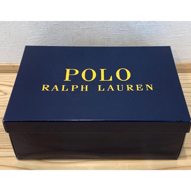 POLO RALPH LAUREN(ポロラルフローレン)の【美品】POLO RALPH LAURENレディーススニーカーブルー25.1cm レディースの靴/シューズ(スニーカー)の商品写真