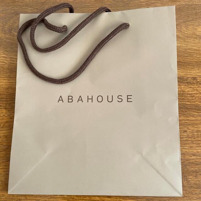 ABAHOUSE(アバハウス)のショップ袋　ABAHOUSE  ショッパー レディースのバッグ(ショップ袋)の商品写真