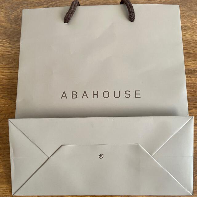 ABAHOUSE(アバハウス)のショップ袋　ABAHOUSE  ショッパー レディースのバッグ(ショップ袋)の商品写真