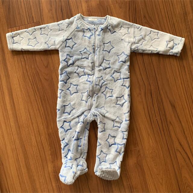 NEXT(ネクスト)のnext 足付きカバーオール/ロンパース ブルースター 9〜12month キッズ/ベビー/マタニティのベビー服(~85cm)(カバーオール)の商品写真