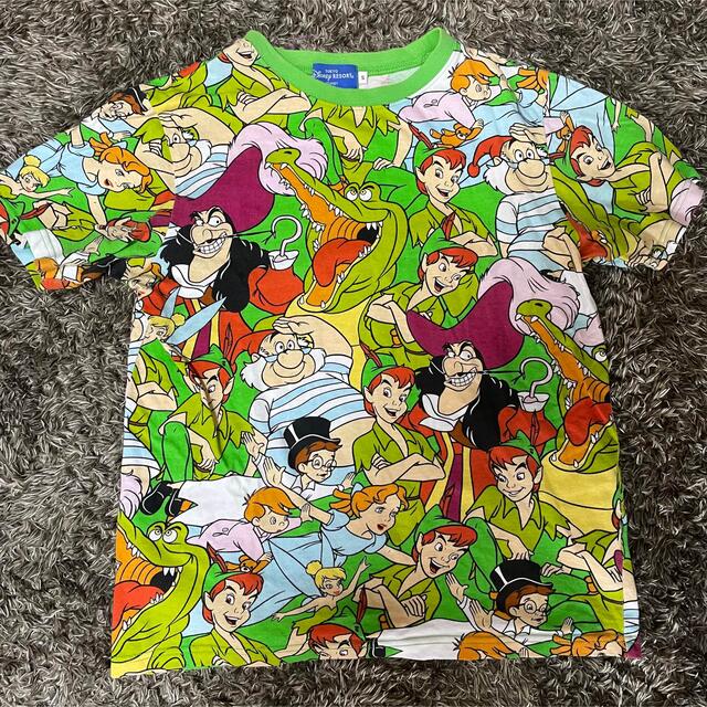 Disney(ディズニー)のディズニー　ピーターパン　総柄Tシャツ レディースのトップス(Tシャツ(半袖/袖なし))の商品写真