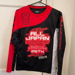 ゴーセン(GOSEN)のGOSEN ❤️バドミントン長袖Tシャツ          SSサイズ(バドミントン)