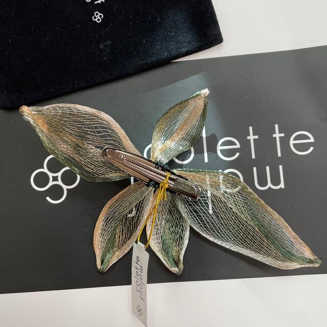 colette malouf(コレットマルーフ)の新品Colette Malouf✦Mesh Spider Flower Beak レディースのヘアアクセサリー(バレッタ/ヘアクリップ)の商品写真