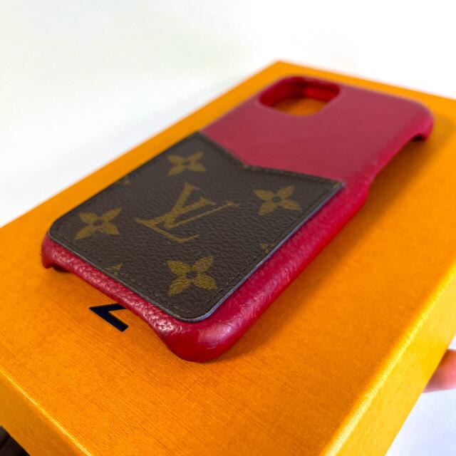 LOUIS VUITTON(ルイヴィトン)のルイヴィトン iPhone11pro ケース  赤 スマホ/家電/カメラのスマホアクセサリー(iPhoneケース)の商品写真