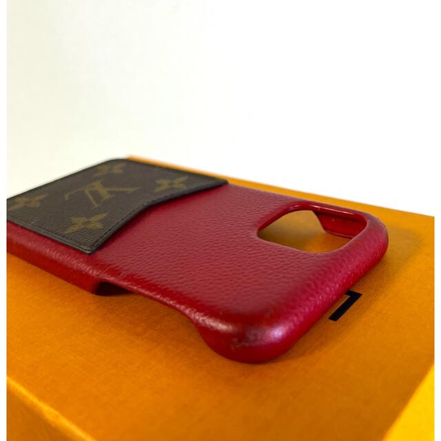 LOUIS VUITTON(ルイヴィトン)のルイヴィトン iPhone11pro ケース  赤 スマホ/家電/カメラのスマホアクセサリー(iPhoneケース)の商品写真