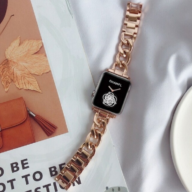 ご注文で当日配送 Apple Watch Vラインベルト ゴールド 38 40 41mm Apple Watch Vラインベルト ゴールド 38 40 41mm