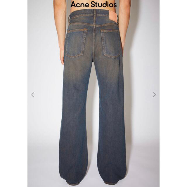 acne studios ルーズフィット ブーツカット ジーンズ ブラック 29