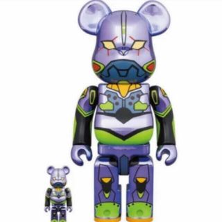 メディコムトイ(MEDICOM TOY)のBE@RBRICK エヴァンゲリオン初号機 エヴァ 100％ 400％(その他)