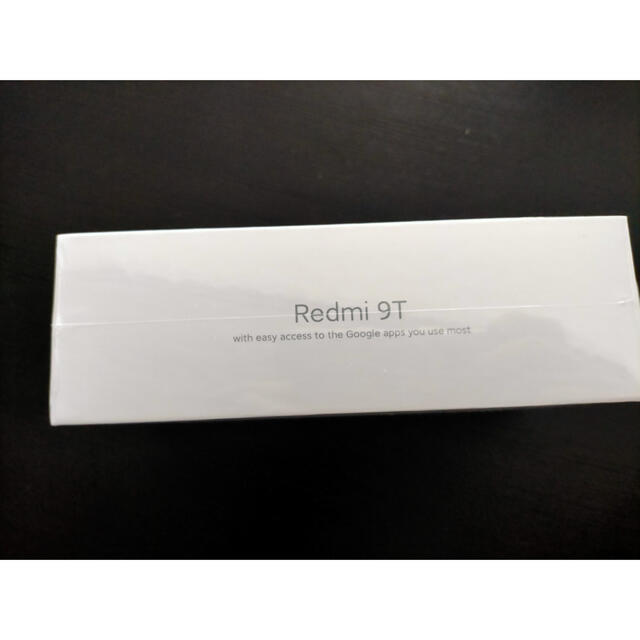 (新品)Redmi 9T  128GB sim フリー　カーボングレー スマホ/家電/カメラのスマートフォン/携帯電話(スマートフォン本体)の商品写真