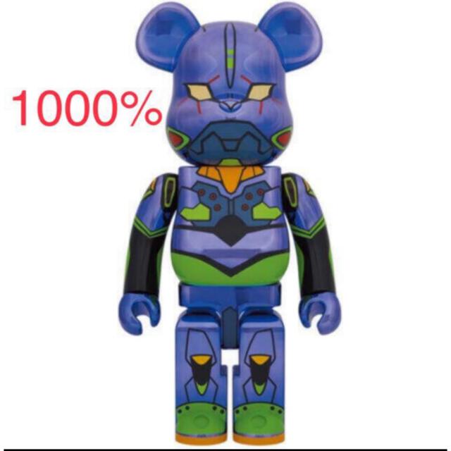 BE@RBRICK エヴァンゲリオン初号機CHROME Ver. 1000%bearbrick