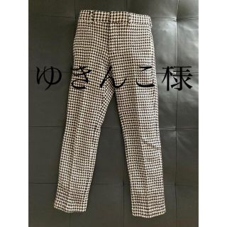 グッチ(Gucci)のGUCCI キッズ 10y 130〜140 千鳥柄 極厚 ウールパンツ(パンツ/スパッツ)