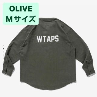 ダブルタップス(W)taps)のWTAPS LEAGUE LS COTTON FLANNEL リーグシャツ M(シャツ)