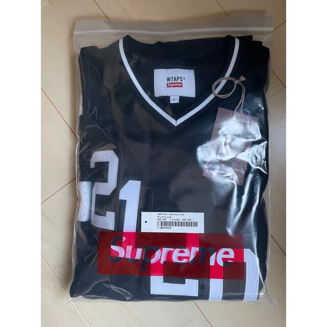 新品 Supreme WTAPS Hockey Jersey black L