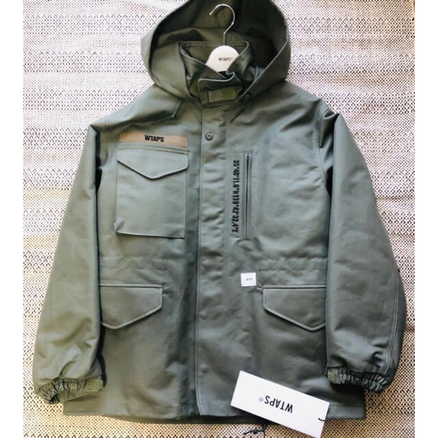 WTAPS ジャケット JACKET/COTTON.TWILL OLIVE L - ミリタリージャケット