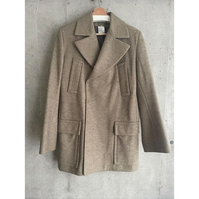 Wizzard / CONTRAST STITCH OVERCOAT / NAT