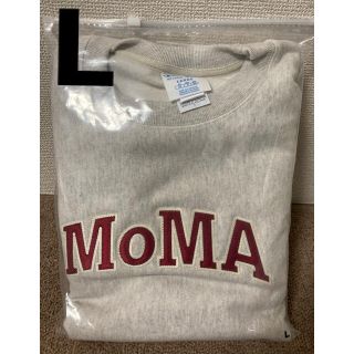 Champion スウェットシャツ MoMA Edition オートミール M