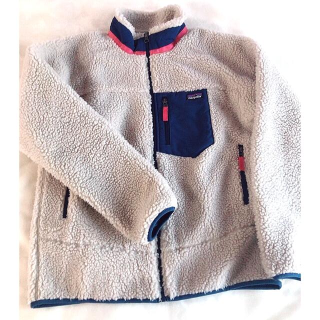 patagonia(パタゴニア)の美品　パタゴニア  レトロx  ジャケット  キッズ キッズ/ベビー/マタニティのキッズ服女の子用(90cm~)(ジャケット/上着)の商品写真