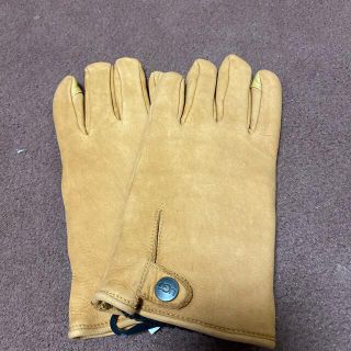 アグ(UGG)のUGG TABBED SPLICE VENT LEATHER GLOVE(手袋)