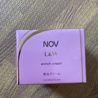 ノブ(NOV)のノブ　L＆W  NOV エンリッチクリーム　美白クリーム　48g (フェイスクリーム)