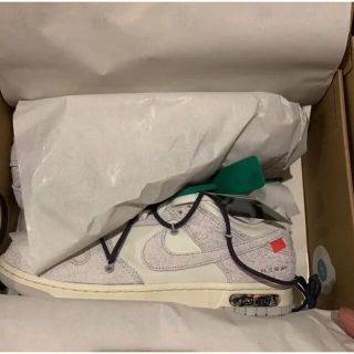 オフホワイト(OFF-WHITE)のNIKE off-white Dunk Low 20 (スニーカー)