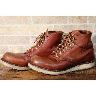 レッドウィング(REDWING)のレッドウィング　8166　26.5cm　US8.5D　オロラセット　赤茶　09年(ブーツ)