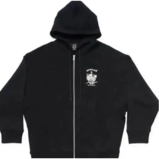 新品 BUMP OF CHICKEN zip up hoodie black-eastgate.mk