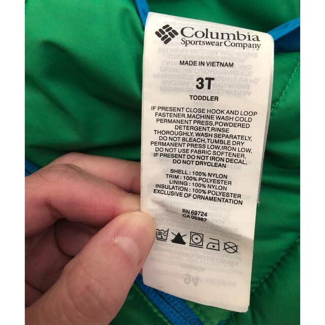 Columbia(コロンビア)のColumbia kidsスキーウェア　100cm キッズ/ベビー/マタニティのキッズ服男の子用(90cm~)(その他)の商品写真