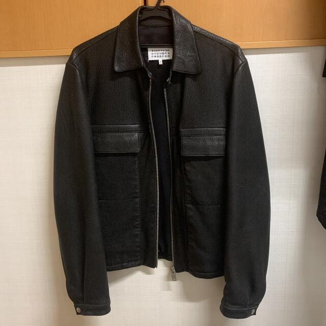 Maison Martin Margiela(マルタンマルジェラ)のMaison Margiela レザージャケット ライダース メンズのジャケット/アウター(レザージャケット)の商品写真