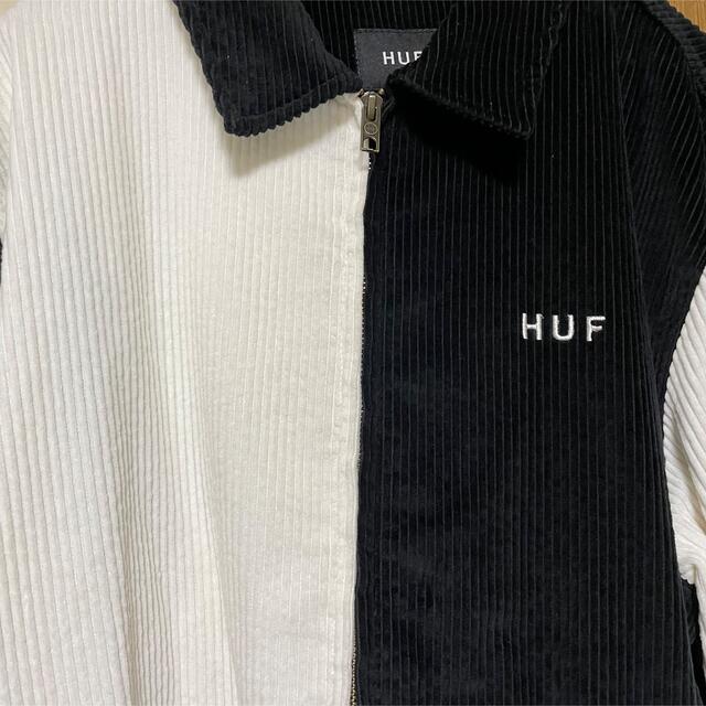 HUF(ハフ)のHUF コーデュロイ　ジャケット　Lサイズ メンズのジャケット/アウター(ノーカラージャケット)の商品写真