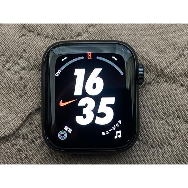 時計Apple Watch 6 NIKE GPS ブラックアルミ40mm