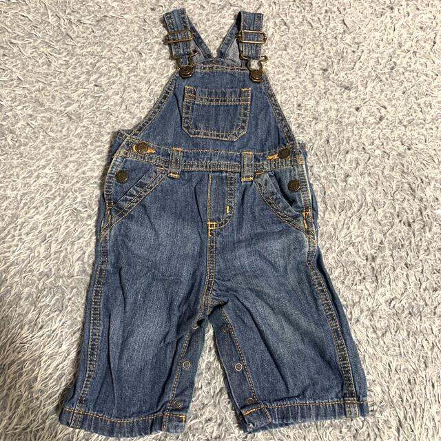 Old Navy(オールドネイビー)の【中古品】オーバーオール 3～6ヶ月用 キッズ/ベビー/マタニティのベビー服(~85cm)(その他)の商品写真