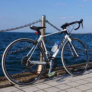 ジャイアント(Giant)のジャイアント GIANT ロードバイク DEFY4 2015 付属品あり！(自転車本体)