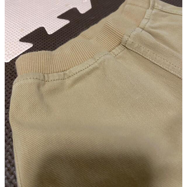 MUJI (無印良品)(ムジルシリョウヒン)の無印サルエルパンツ & ミキハウスコーデュロイパンツ キッズ/ベビー/マタニティのベビー服(~85cm)(パンツ)の商品写真