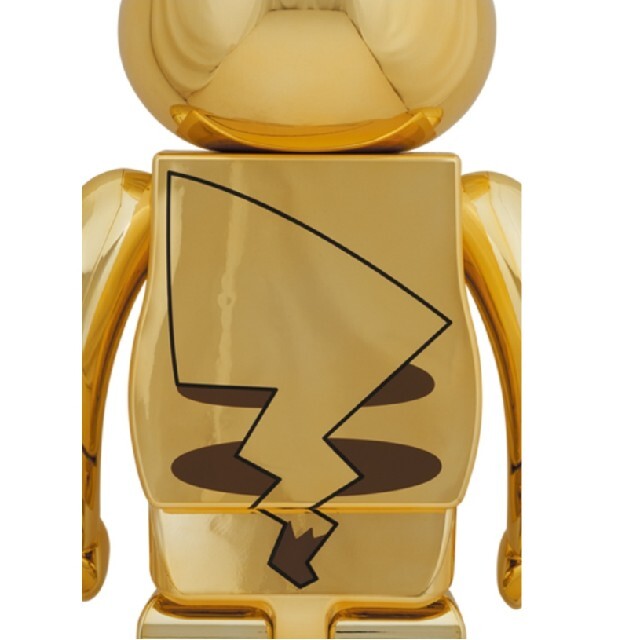 MEDICOM TOY(メディコムトイ)のBE@RBRICK ピカチュウGOLD CHROME Ver.1000％ エンタメ/ホビーのフィギュア(その他)の商品写真