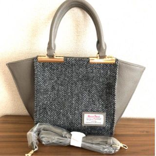 ハリスツイード(Harris Tweed)の【新品】HarrisTweed ハンドバック ショルダーバックミニバック 送料込(ショルダーバッグ)