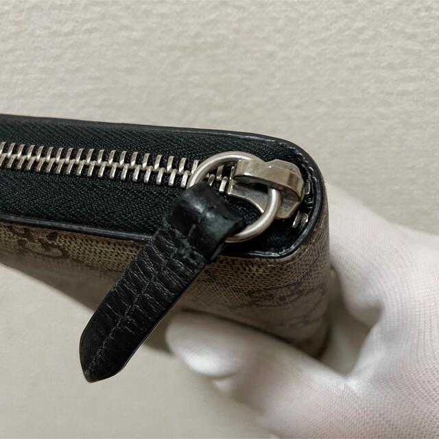 Gucci - GUCCI グッチ 長財布 ラウンドファスナー アニマルプリント