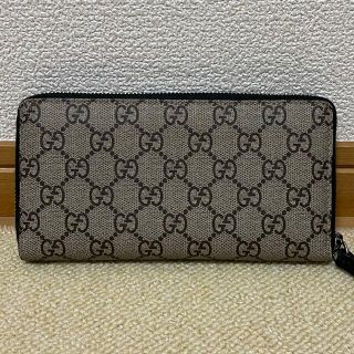 Gucci - GUCCI グッチ 長財布 ラウンドファスナー アニマルプリント
